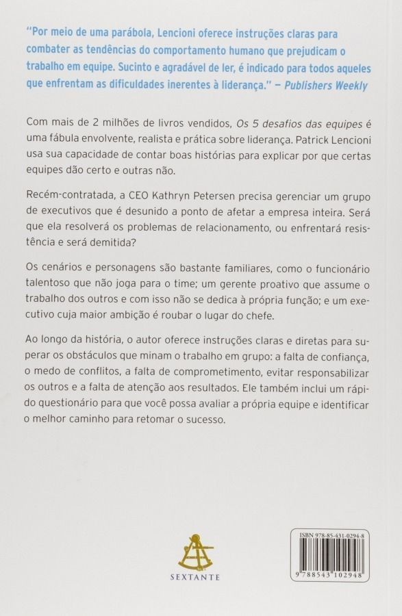 Os 5 Desafios Das Equipes