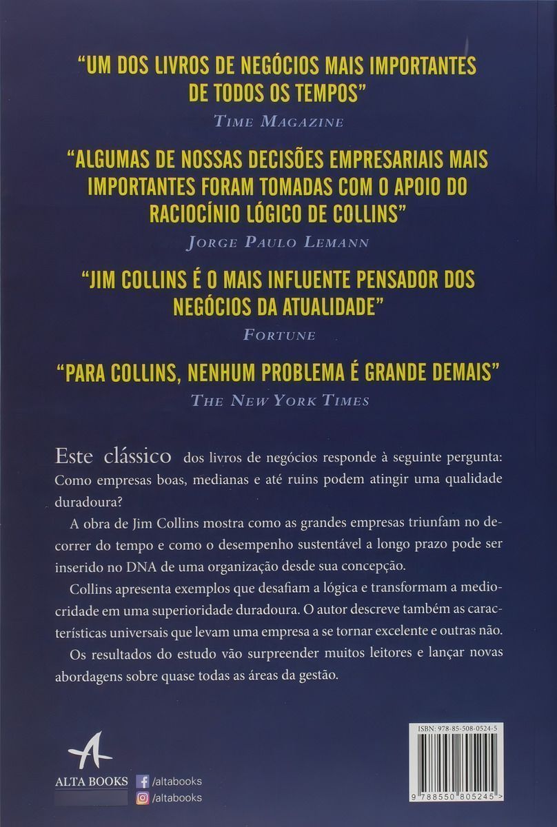Empresas Feitas Para Vencer - Por Que Algumas Empresas Alcançam a Excelência... e Outras Não