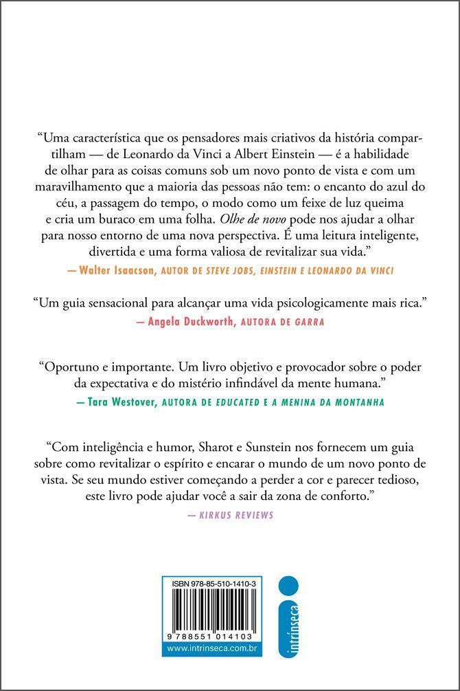 Olhe de Novo - O Poder de Perceber o Que Sempre Esteve Ao Seu Redor