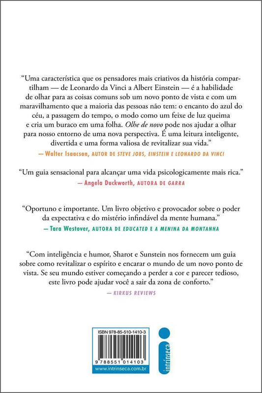 Olhe de Novo - O Poder de Perceber o Que Sempre Esteve Ao Seu Redor