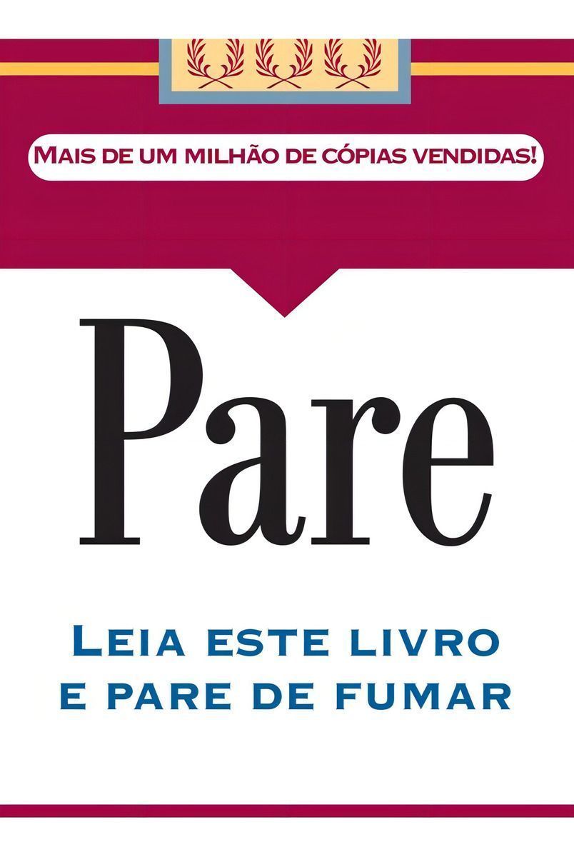 Pare - Leia Este Livro e Pare De Fumar
