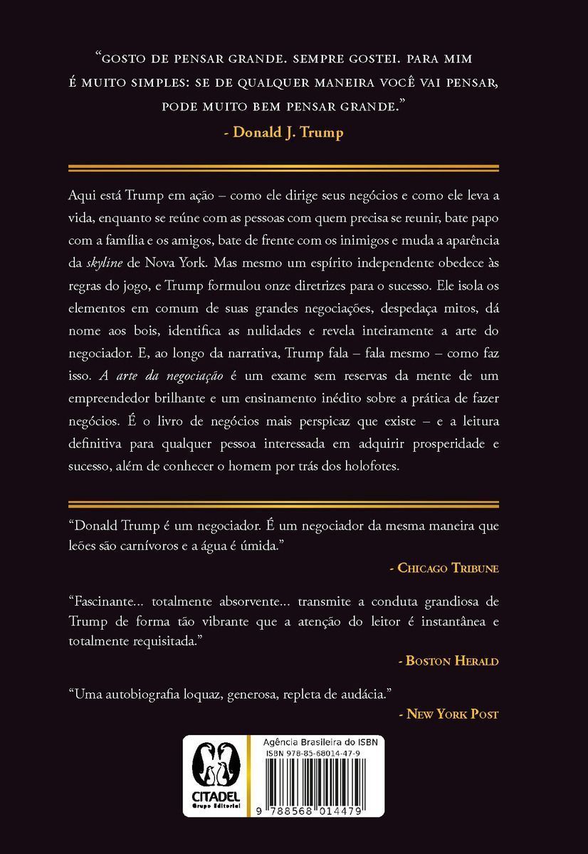 Arte da Negociação, A