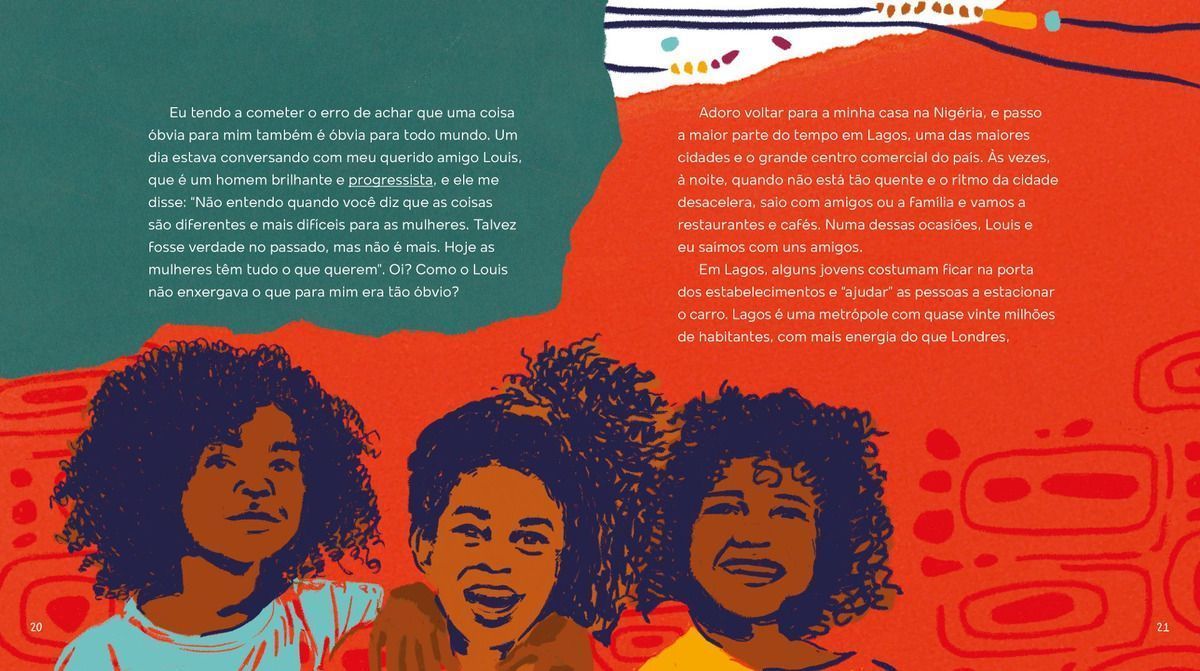 Sejamos todos feministas (edição infantojuvenil ilustrada)