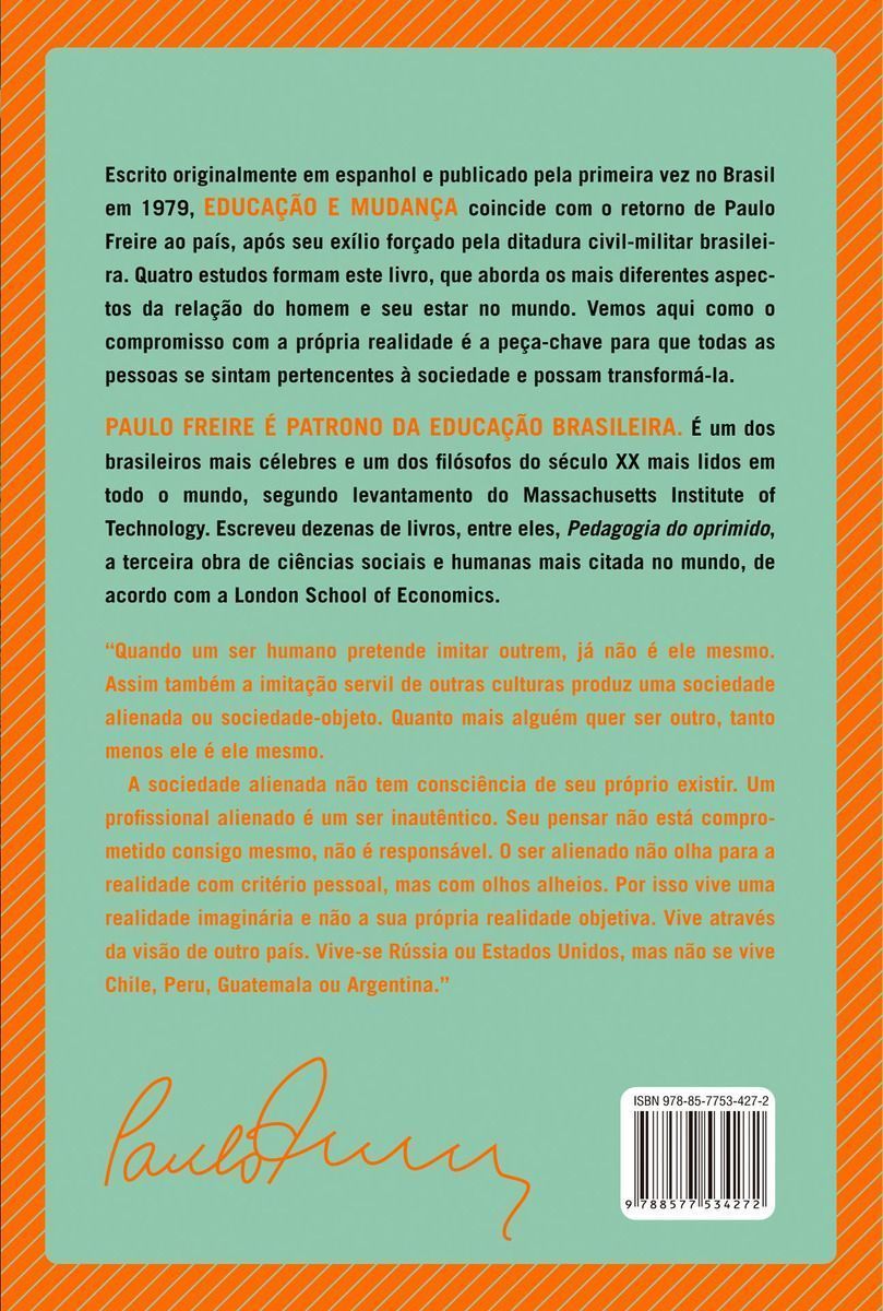 Educação e Mudança