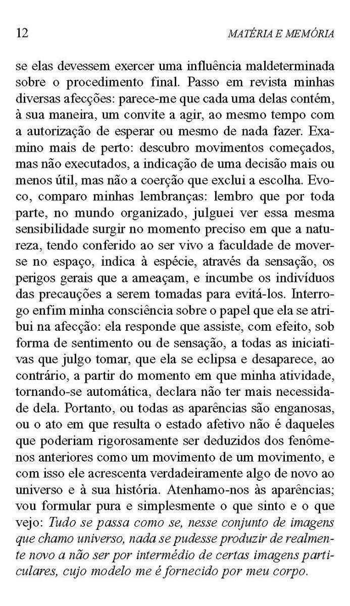 Matéria e memória