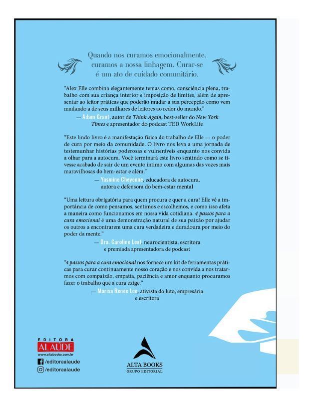 4 Passos Para Cura Emocional - Descubra o Seu Poder e Liberte-se