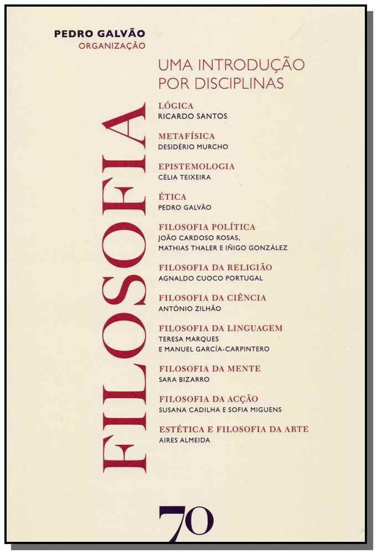 Filosofia - Uma Introdução por Disciplinas